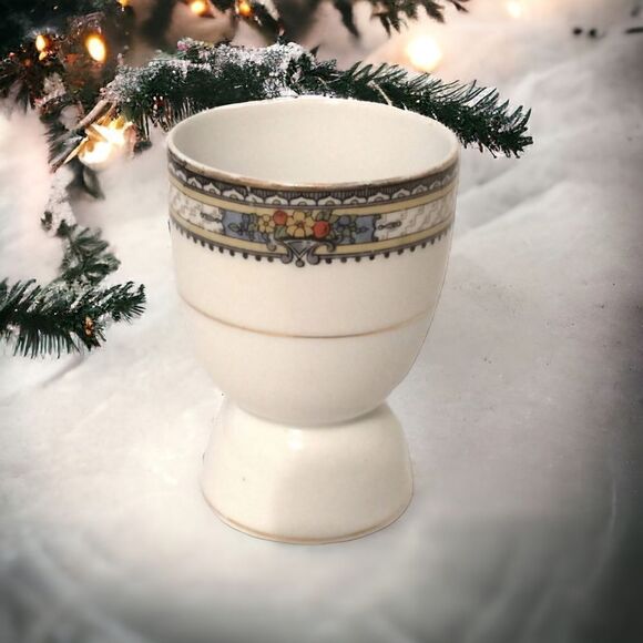 Noritake Lavista Porcelain Egg Cup Handpainted Japan Single Replacement Extra. - Picture 14 of 15